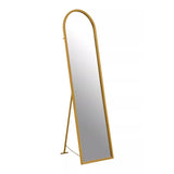 Avisa Gold Finish Floor Mirror