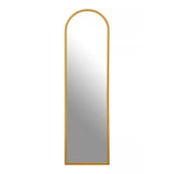 Avisa Gold Finish Floor Mirror
