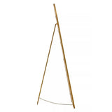 Avisa Gold Finish Floor Mirror