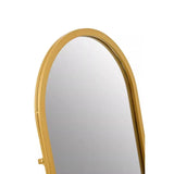 Avisa Gold Finish Floor Mirror