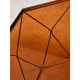 Arise Brushed Bronze Tapered Coffee Table