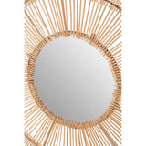 Banim Natural Rattan Wall Mirror
