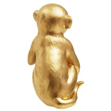Balti Gold Finish Monkey Lamp
