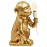 Balti Gold Finish Monkey Lamp