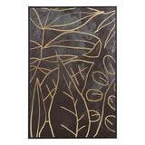 Atro Canvas Black and Gold Wall Art