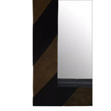 Alin Black and Gold Wall Mirror