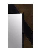 Alin Black and Gold Wall Mirror