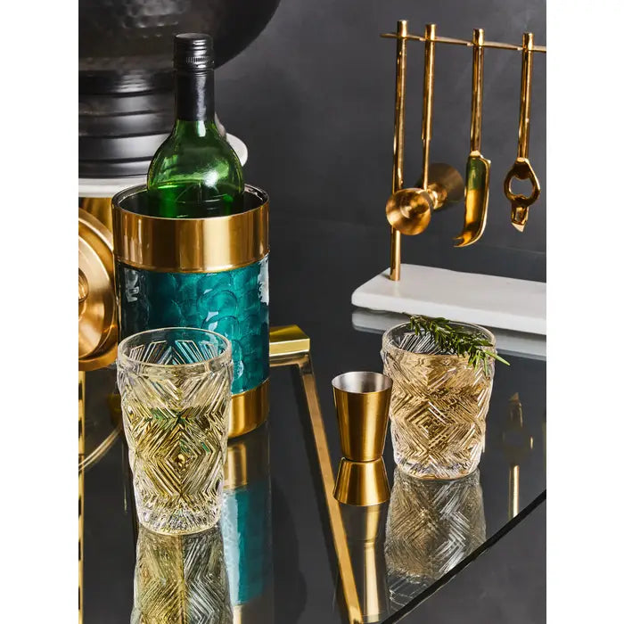 Mina Gold Double shot glass