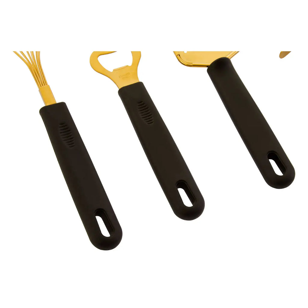 Zong Five Piece Gold Kitchen Gadget Set