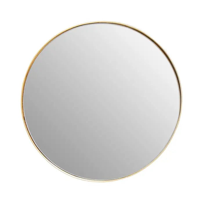 Chime Small Gold Finish Wall Mirror