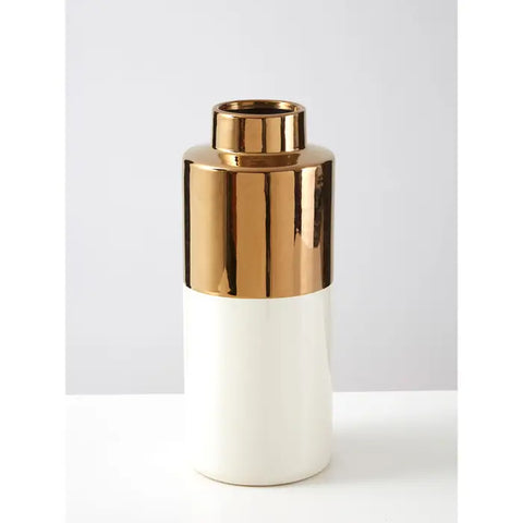 Stellar Large Metallic Vase