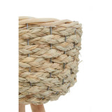 Lentigo Set Of Two Natural Planters