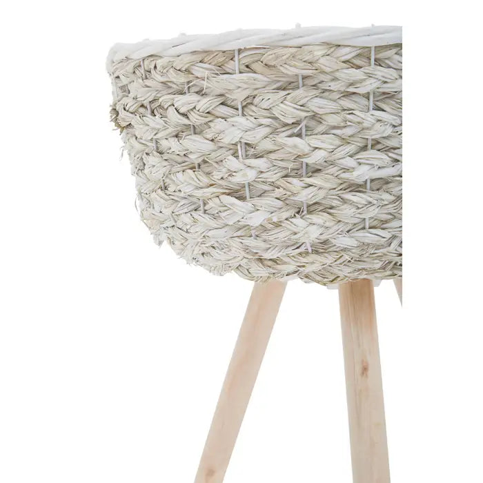 Linton Set Of Two White Planters