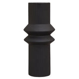 Fabia Black Dolomite Vase