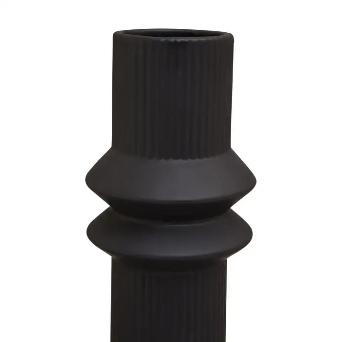 Fulda Black Dolomite Vase