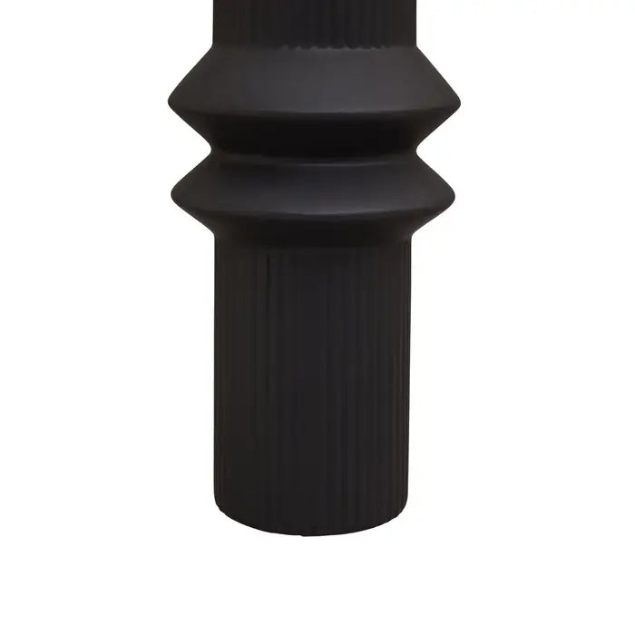 Fulda Black Dolomite Vase