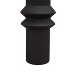 Fabia Black Dolomite Vase