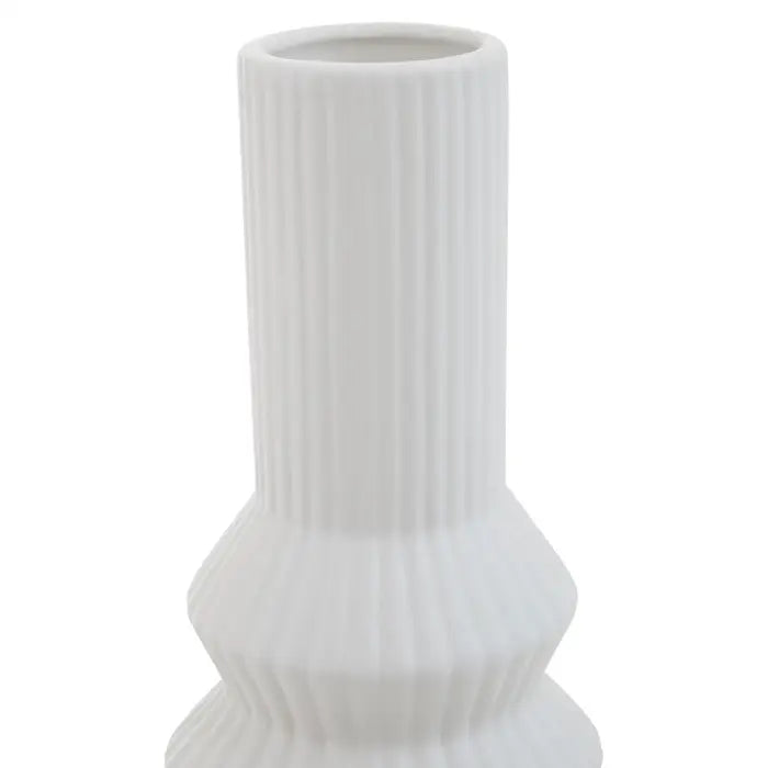 Fulda White Vase