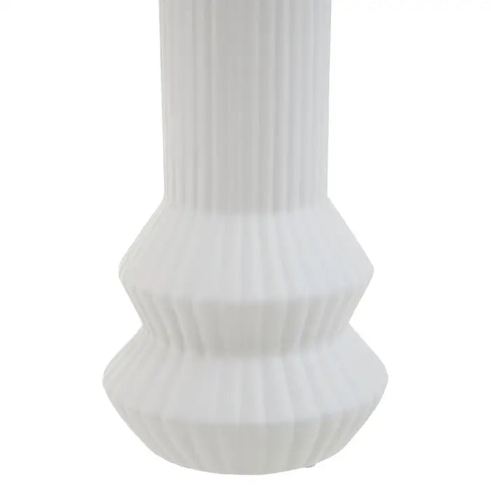 Fulda White Vase