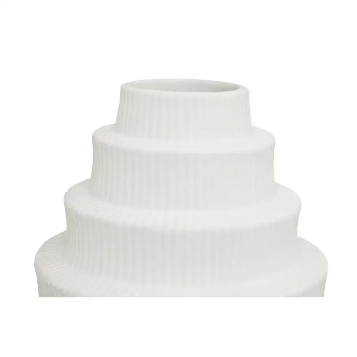 Fulda White Large Vase