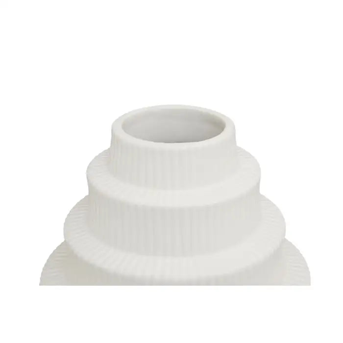 Fulda White Large Vase