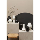 Fabia White Small Vase