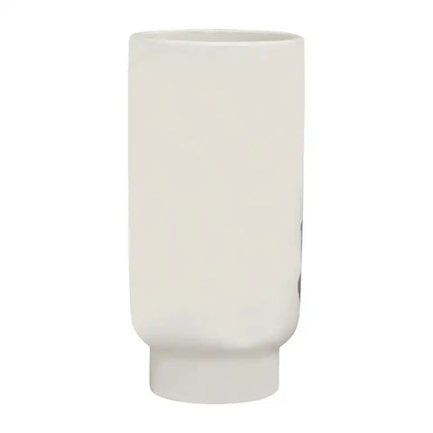 Viso Black And White Small Vase