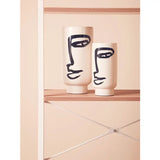 Viso Black And White Small Vase