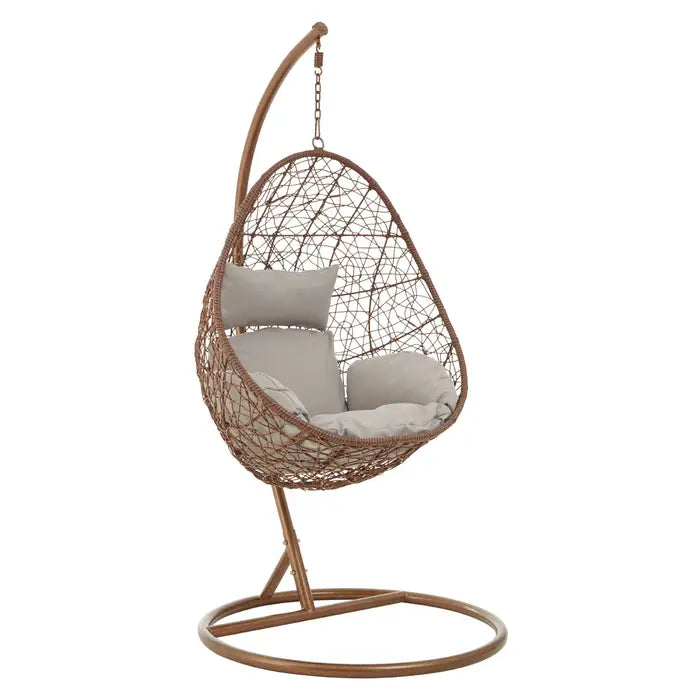 Galway Brown Rattan Hanging Chair
