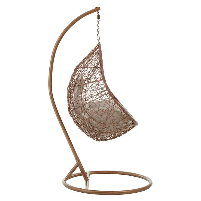 Galway Brown Rattan Hanging Chair