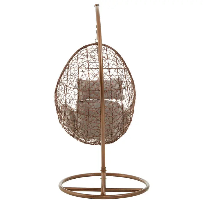 Galway Brown Rattan Hanging Chair