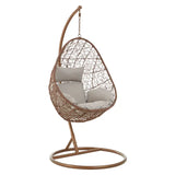 Goa Brown Rattan Hanging Chair
