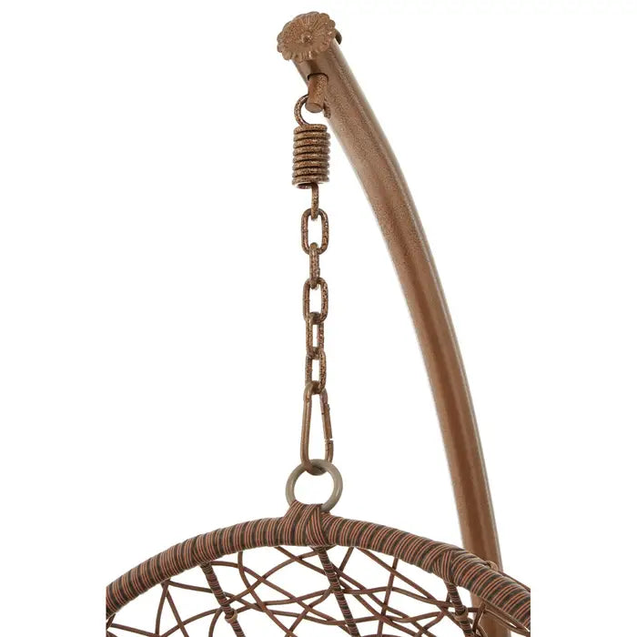 Galway Brown Rattan Hanging Chair