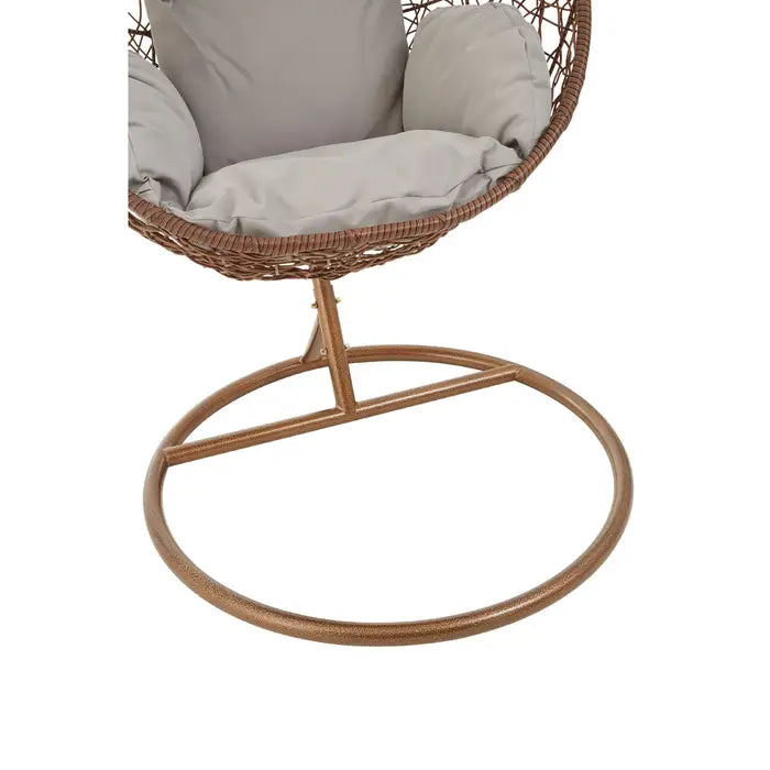 Galway Brown Rattan Hanging Chair