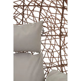 Goa Brown Rattan Hanging Chair