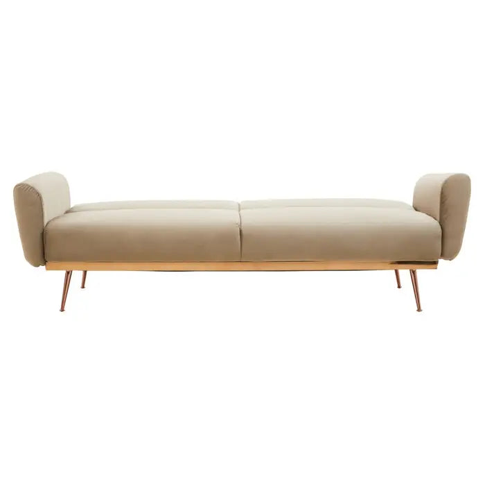 Halkirik Mink Velvet Sofa Bed
