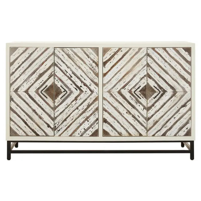 Lokombo Wood Pattern door Sideboard