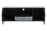Lombok Black Frame Media Unit