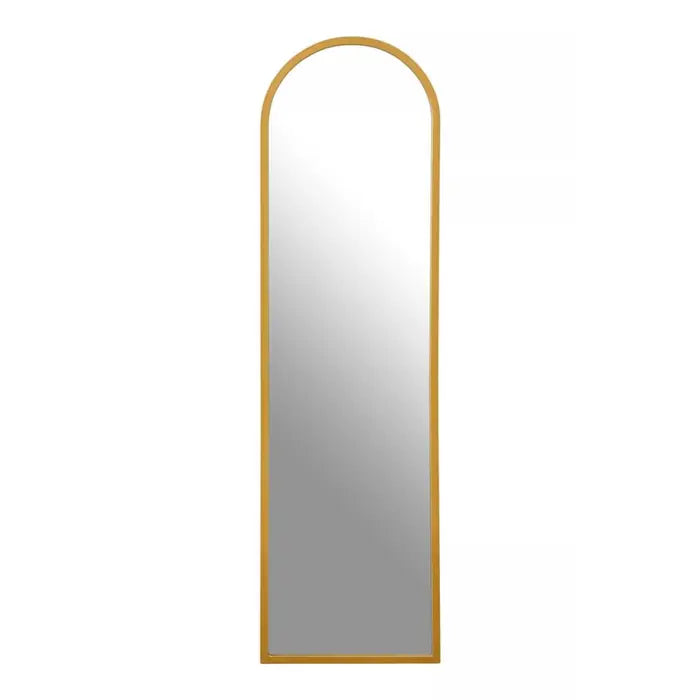 Avisa Gold Finish Floor Mirror