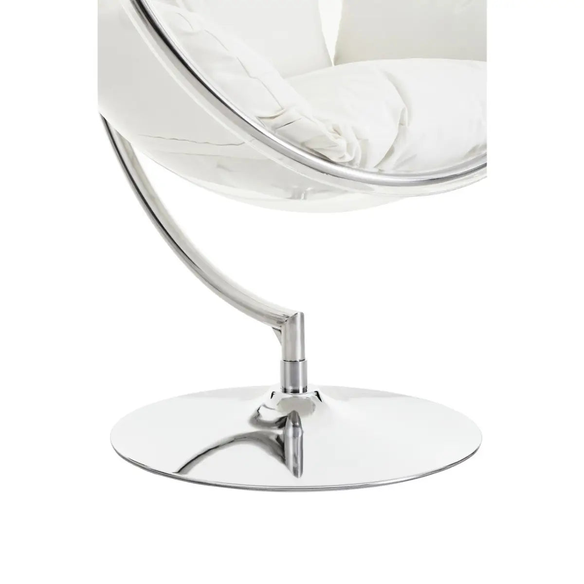 Galway Hanging Chair With Cream Cushions