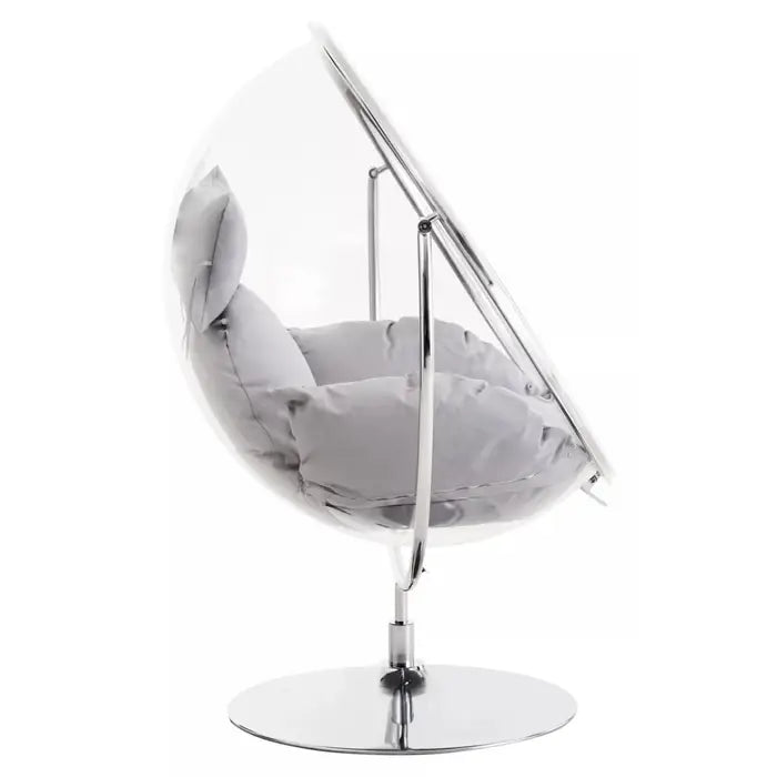 Galway Hanging Chair With Grey Cushions
