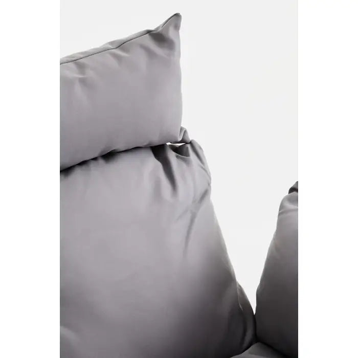 Galway Hanging Chair With Grey Cushions