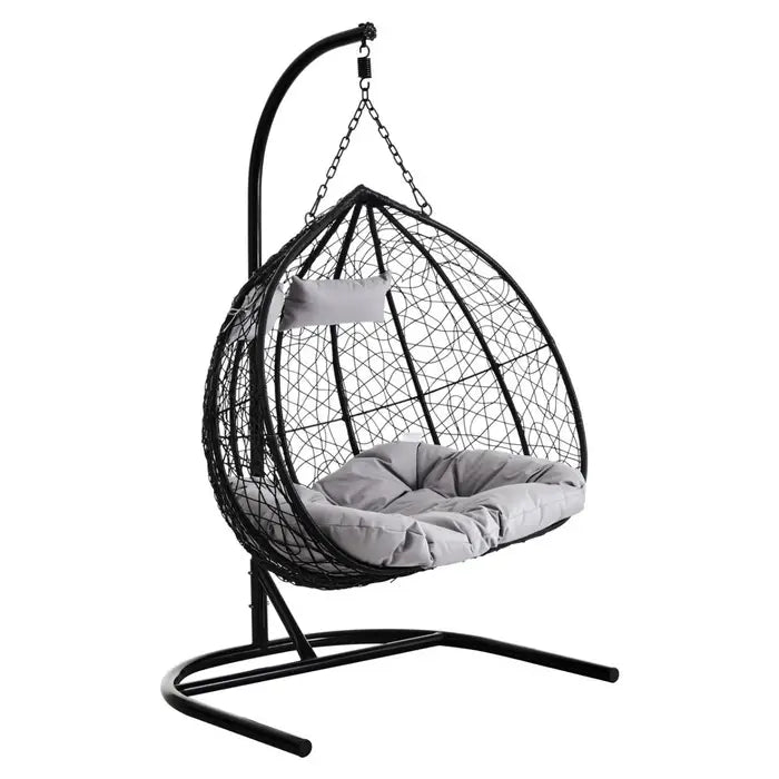 Galway Double Black Hanging Chair