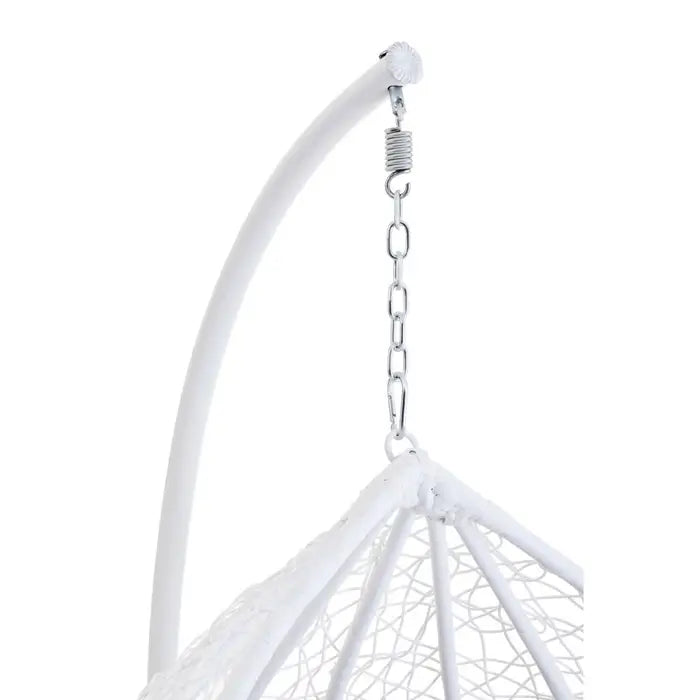 Galway Cut Out Sides White Hanging Chair