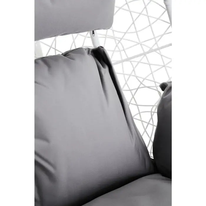 Galway Cut Out Sides White Hanging Chair