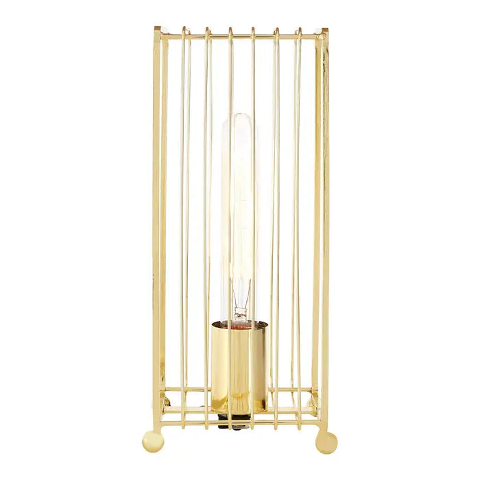 Dera Gold Finish Table Lamp