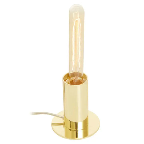 Stockholm Shiny Brass Finish Table Lamp