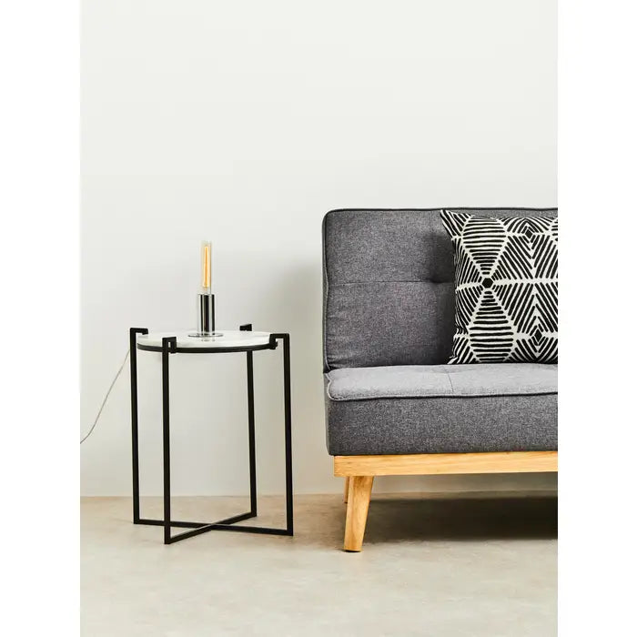 Shaoguan Chrome Finish Table Lamp