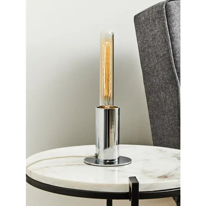 Shaoguan Chrome Finish Table Lamp