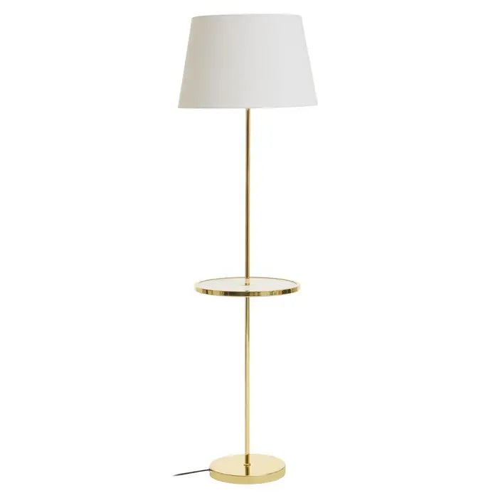 Shaoguan Shiny Brass Tapered Floor Lamp